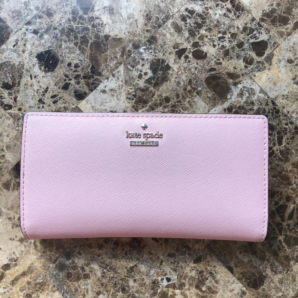 Kate Spade Large Bifold Wallet Pink